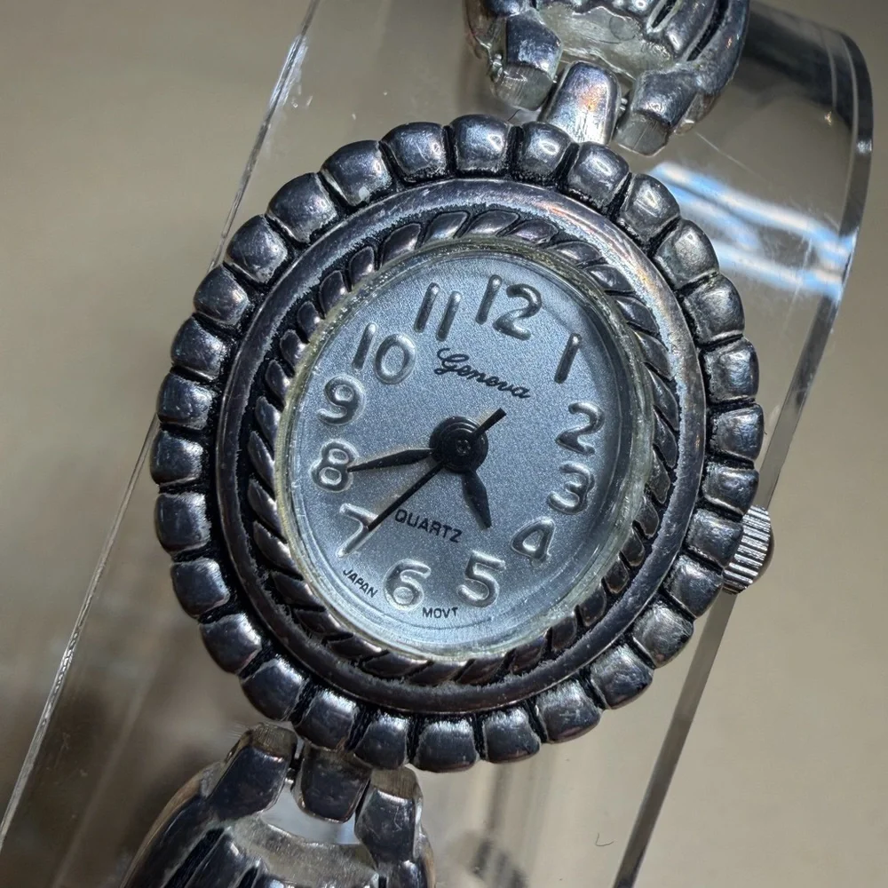 Vintage Geneva Silver Watch